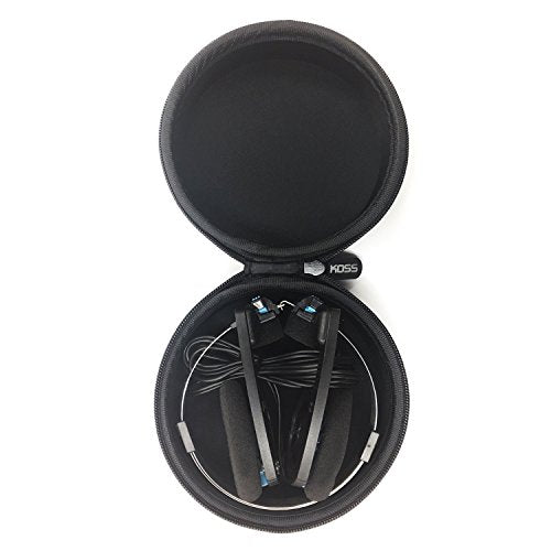 Koss Porta Pro Official Hard Carry Case, Black, Designed for Porta Pro