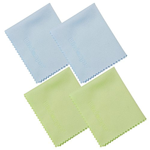 Wisdompro 8-Pack 5.7x6.9 Inches Soft Microfiber Cleaning Cloth, Colorful - color: Colorful