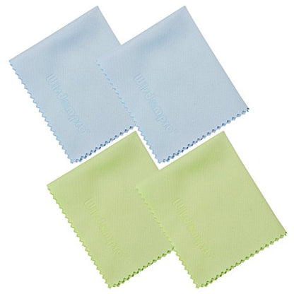 Wisdompro 8-Pack 5.7x6.9 Inches Soft Microfiber Cleaning Cloth, Colorful - color: Colorful
