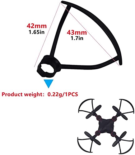 Mini Quadcopter Accessory Kit for HS190 901HS 901S 901H Quadcopter Propeller Remote Control Drone Charger Protective Cover Blade Accessories