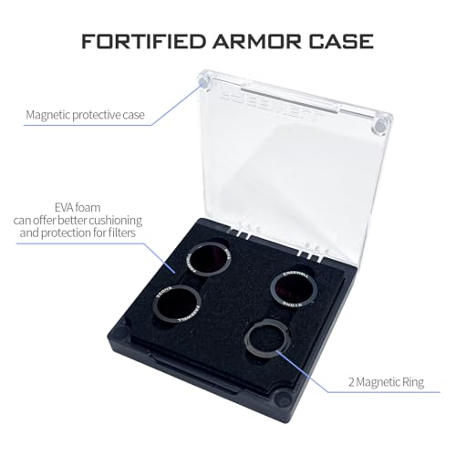 Freewell Bright Day 3-Pack Magnetic ND/PL Filters for DJI Neo - style: Bright Day ND/PL Kit