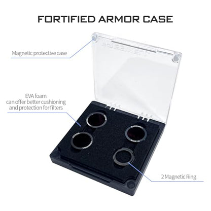 Freewell Bright Day 3-Pack Magnetic ND/PL Filters for DJI Neo - style: Bright Day ND/PL Kit
