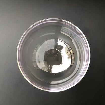 High Definition 3 Inch Acrylic Clear Camera Dome Cover, Cylindrical Elevator Protective Glass Lens Cap, Plexiglass Circular Column Security CCTV Camera Dome Housing Diamter 84mm, Height 77mm