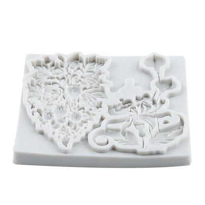 Strawberry Polymer Clay Molds Strawberry Flower Silicone Mold - color: Style K