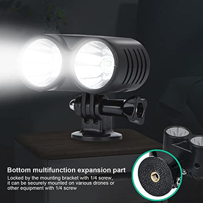 Drone Lights, Drone Accessories, Universal 4 Modes Drone Owl Searchlight for Night Flying, Fishing, Bait Release, Payload Delivery