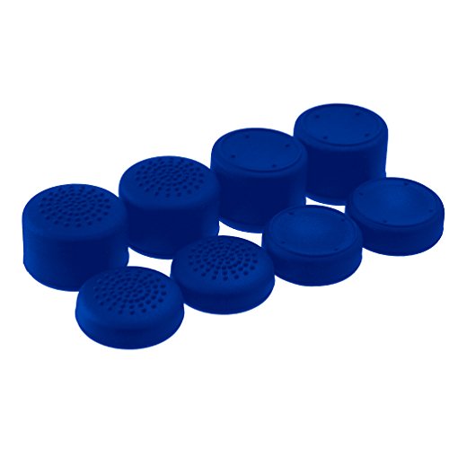 Foamy Lizard AceShot Raised Thumb Grips for Xbox One & Steamdeck, Blue - color: Blue