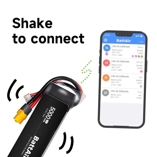 ISDT BattAir 3S 5200mAh 80C XT60 Smart Battery for RC Car Plane FPV Drone