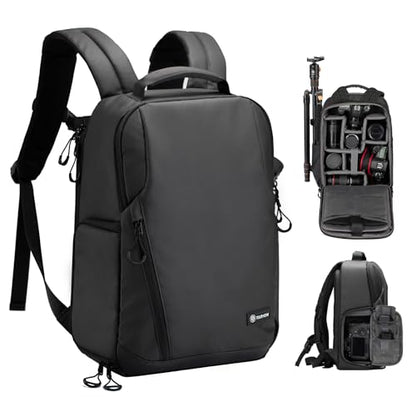 TARION Urban Camera Backpack for Photographers Compact 12.5L Black TRL - color: 12.5l Backpack Black, size: Large