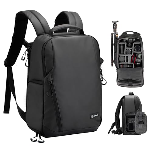 TARION Urban Camera Backpack for Photographers Compact 12.5L Black TRL - color: 12.5l Backpack Black, size: Large