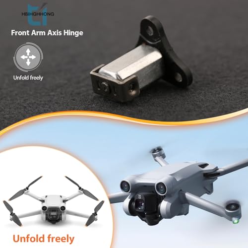 Front Arm Axis Replacement for DJI Mini 3 Pro/Mini 3 Front Arm Hinges Arm Shaft for DJI Mini 3 Pro Drone Accessories Parts with Repair Tools