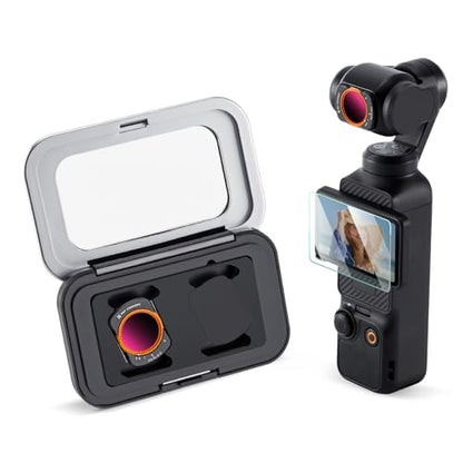 K&F CONCEPT Magnetic VND32-512 Filter Compatible with DJI Osmo Pocket 4/3 - style: ND32-512