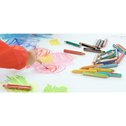 STABILO Multi-talented Pencil woody 3-in-1 - Single Pencil - Pastel Pink - color: Pastel Pink, size: 1 Count (Pack of 1)