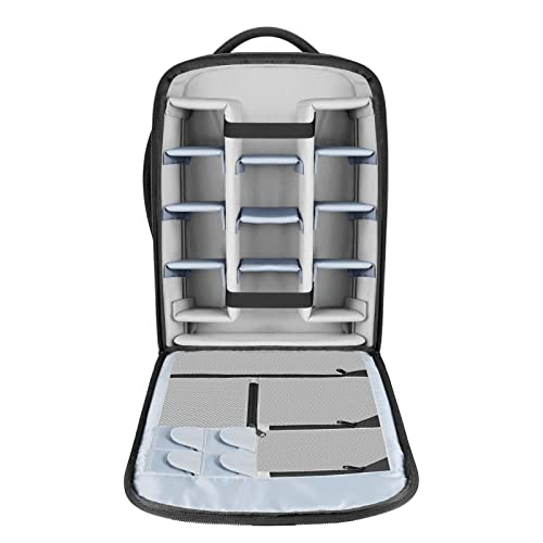 NEEWER Convertible Rolling Camera Backpack for SLR/DSLR and Accessories - style: Nw3300-g