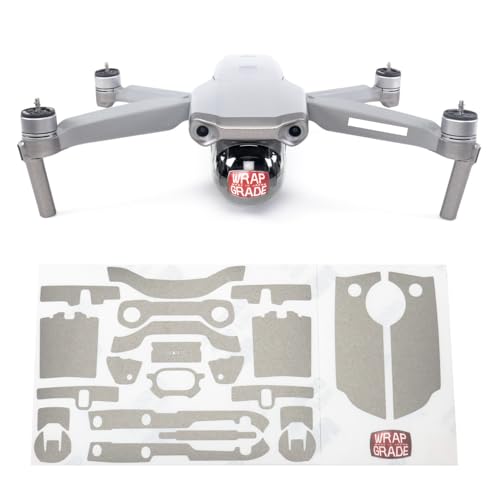 Wrapgrade Skin Compatible with DJI Mavic Air 2 | Accent Color A (Titanium) - color: Titanium