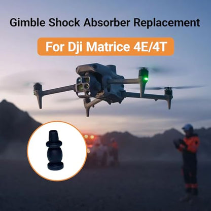 Replacement Gimbal Shock Rubber Damper for DJI Matrice 4T/4E Gimbal Camera Shock Absorber Spare Parts Drone Body Accessories(5 Pcs)