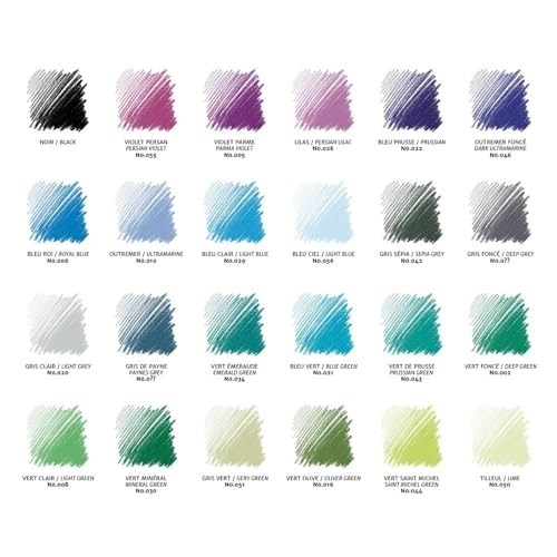 Conté à Paris 48 Count Assorted Pastel Pencils - style: 48 Count - Assorted