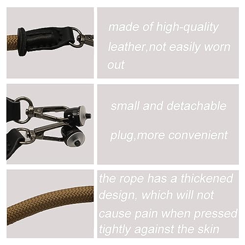 Neck Lanyard Strap for DJI Mavic 3/2/Air2S Drone Controller Anti-Fall Neck Strap with RC Pro Lanyard Strap (Brown) - color: Brown