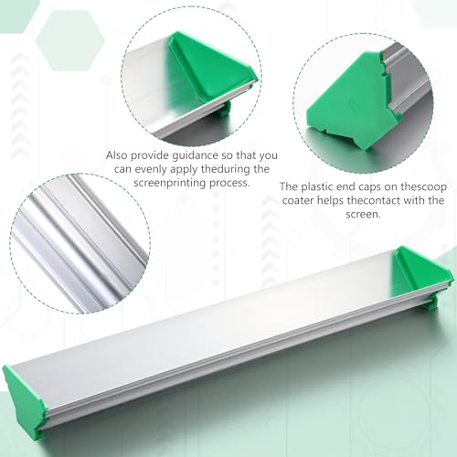 Threlaco 16 Inch Emulsion Scoop Coater for Screen Printing Large - size: 16 Inch