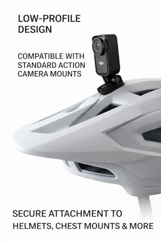 DJI Osmo Nano Compatible Mount, Magnetic, Quick Release, Vertical, Action Camera Mount Interface, Secure Magnetic Retention, for Action Sports, Mountain Biking, Skiing, Motorcycle, Drone.