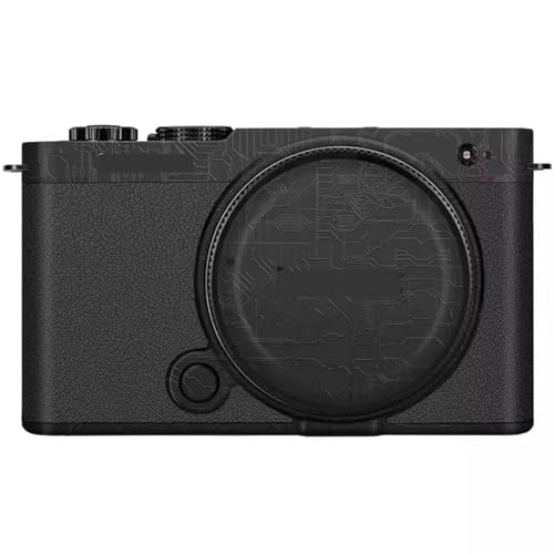 Camera Skin Wrap Anti-Scratch Sticker Coat Vinly Protective Film Body Protector Decals Cover for Panasonic Lumix S9 S 9(Circuit Black) - color: Circuit Black