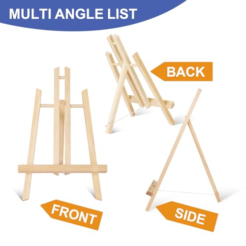 ESRICH 2 Pack 11.8" Wood Easels, Tabletop Easel for Painting - style: 11.8"-2P