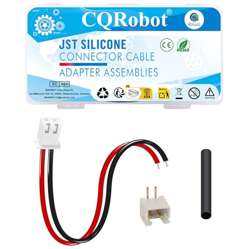 CQRobot XH2.54 SMD 2-Pin Wire-to-Board Silicone Female Connector Cable Kit - size: 2P, style: XH-SMD Cable