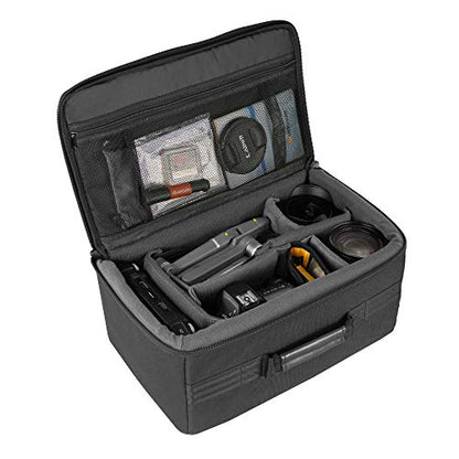VANGUARD Divider Bag 37 Customizeable Compact Insert/Protection Bag for DSLR Camera, Lenses, Accessories. 11 Liter Capacity - size: DIVIDER BAG 37