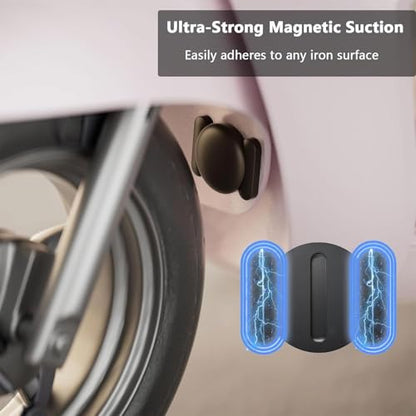 GPS Car Tracking Devices, 2PCS Tracker Device for Vehicles Work with Find My (iOS Only), Hidden GPSTracking Devices with Magnetic Waterproof Case, No Monthly Fee Car GPS Tracker