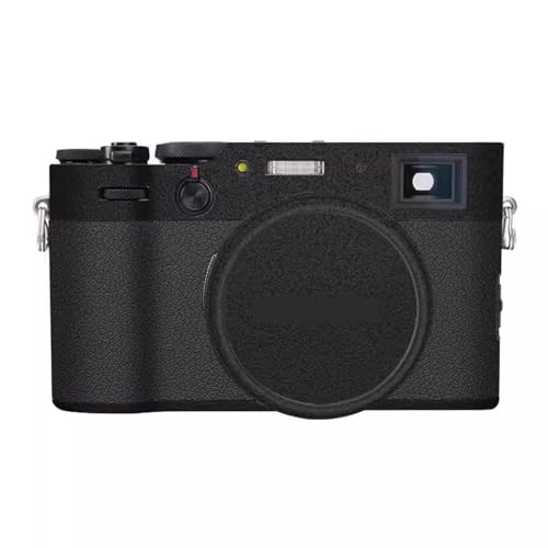Camera Skin Wrap Anti-Scratch Sticker Coat Vinly Protective Film Body Protector Decals Cover for Fujifilm X100VI X100 VI(Frosted Black) - color: Frosted Black