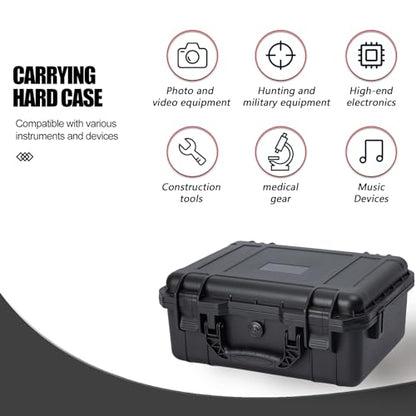 Hard case Waterproof Hard Case with DIY Customizable Foam Insert Portable Protective for Camera Drones Equipments Tools Test Instruments 16.9''x13.7''x7.1'' - color: 16.9''x13.7''x7.1''