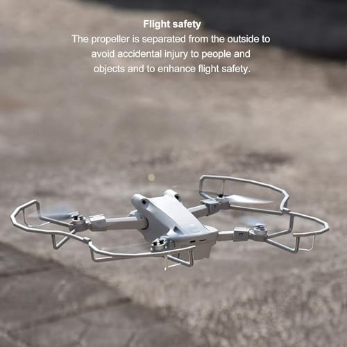 HERCHR Drone Propeller Protector Sliver Propeller Blade Crash Guard Cover Bumper Drone PropellerGuard Crash for DJI Mini 3 Mini 3 Pro