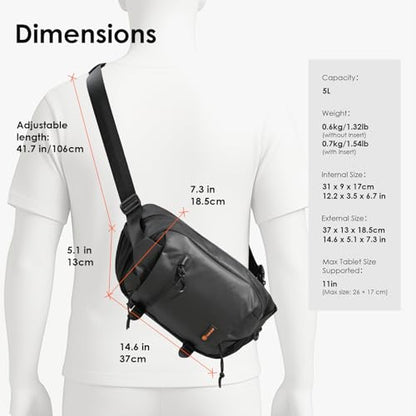 TARION Urban Camera Shoulder Sling Bag Compact 5.5L XProber - size: XProber (5.5 Liters)