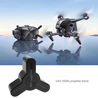 2 Pairs 5328S Propellers with Propeller Storage Case Compatible with DJI FPV Combo Drone Accessories 5328S Propellers Blades with Anti-Fall Protection Box
