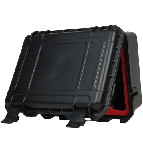 Deco Essentials Compact Hard Carry Travel Case for DJI Mini 4 Pro, Precision-Cut Foam Inserts for Drone and Accessories, Solid Construction, Comfortable Handle