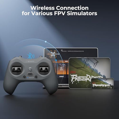 BETAFPV LiteRadio 4 ELRS Radio Transmitter 10-CH 2000mAh for FPV Simulator