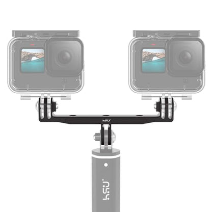 HSU Aluminum Dual Twin Mount Adapter (Extension) for GoPro - color: Extension