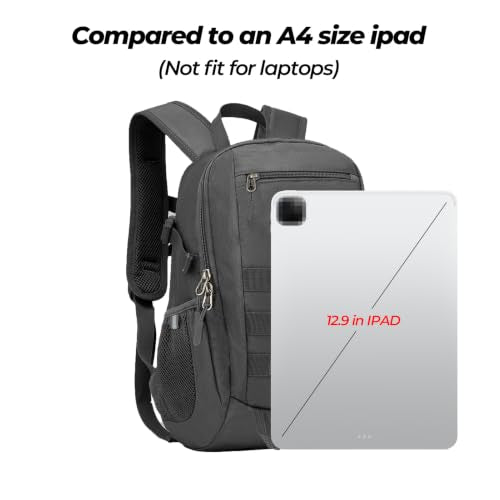 ArcEnCiel 10L/20L Mini X-Small Tactical Backpack MOLLE Daypack Gear Pack Camping Bag with Patch - color: Grey&green, size: 10L