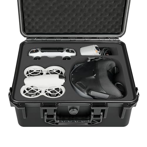 Case for DJI NEO Drone Combo, Waterproof Carrying Case for Fly More Combo