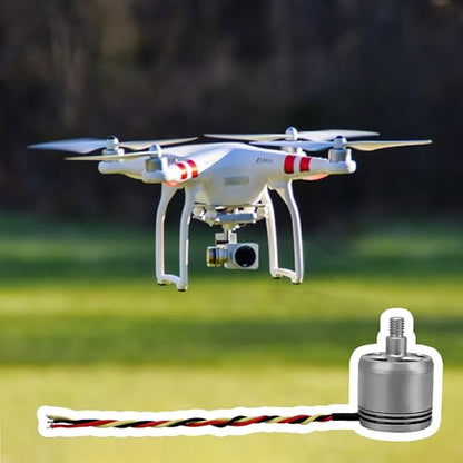 4PCS Brushless Motor 2312A (2CW and 2CCW) 800KV Replacement Drone Accessories for DJI Original Phantom 3 Brushless Motor for Multi-axis Aircraft DIY Replaceable (Used)