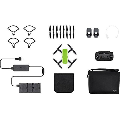 DJI Spark, Fly More Combo, Meadow Green - color: Meadow Green, style: Fly More Combo