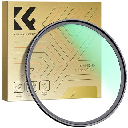 K&F CONCEPT 86mm MC UV Protection Lens Filter with 24-Layer Multi-Coated - size: 86mm
