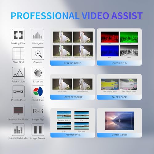 FEELWORLD FW759 7” 400nit HD Screen DSR Field Monitor