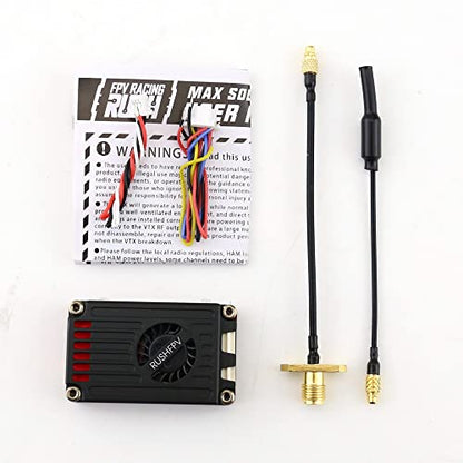 Rush Tank VTX 2.5w MAX Solo VTX 5.8G FPV Transmitter CNC Shell Long Range for RC Drone MultiRotor FPV Racing