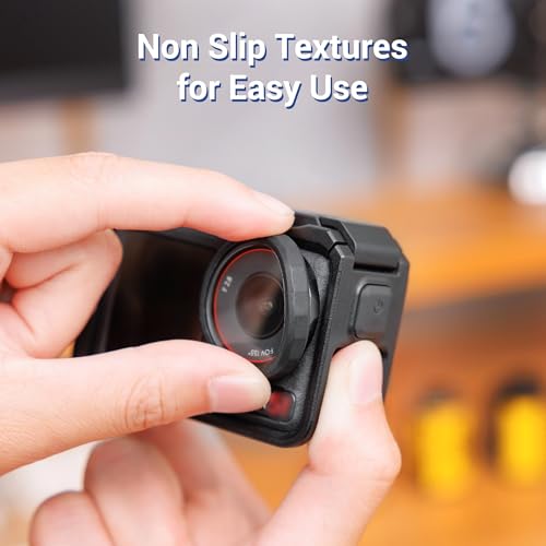 JJC 2Pcs Lens Silicon Ring for DJI Osmo Action 5 Pro 4 3 & Xtra Edge Pro - color: 2Pcs Silicone Lens Protective Ring