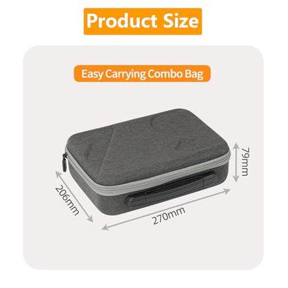 Carrying Case for DJI Mini 5 Pro Accessories, Portable Travel Case Storage Bag for DJI Mini 5 Pro, Compatible with RC 2/RC-N3 Remote Controller