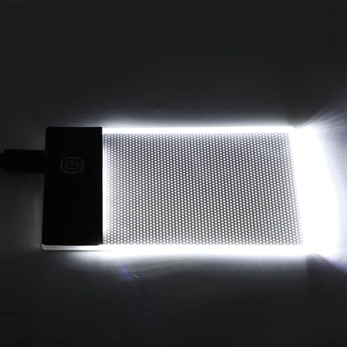 Flip Book Kit Protable A6 Light Pad Ultra‑Thin Adjustable USB Power Artcraft LED Tracing Light Box Painting Tool for Animation Industry