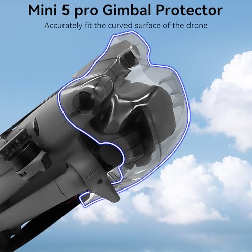 Mini 5 Pro Gimbal Protector - Lens Cover for DJI Mini 5 Pro Drone Accessories Camera Cap Gimbal Guard Replacement Dustproof Part
