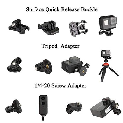 Universal Action Camera Accessory Kit for GoPro Hero 13 12 11 10 9 8 Max 2