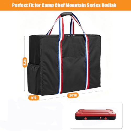 Grill Carry Bag for Camp Chef Mountain Series Kodiak - size: 24"L x 5"D x 13"H