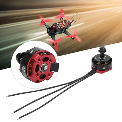 HERCHR RS2205 2300KV Brushless Motor Part, CW/CCW 3-4S RC Motors for FPV Racing Drone FPV Multicopter, Maximum Thrust 1024G